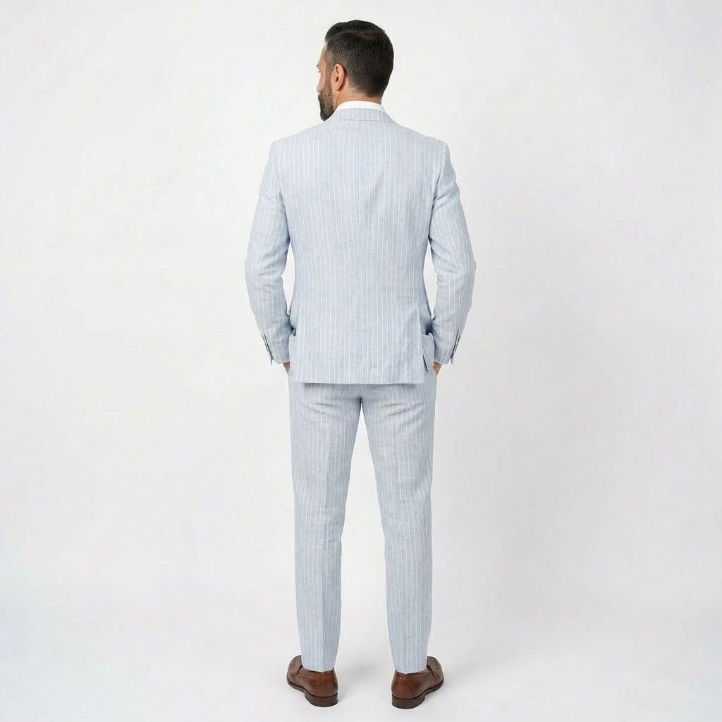 COSTUME EN COTON MÉLANGÉE