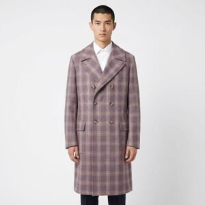 MANTEAU EN LAINE CROISÉ